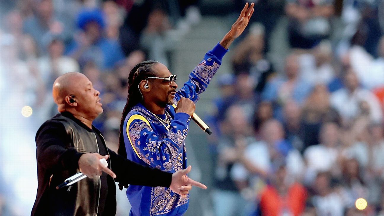 Super Bowl 2022 – Social media lights up for Dr. Dre, Kendrick Lamar, Snoop Dogg, Mary J. Blige at Super Bowl halftime show