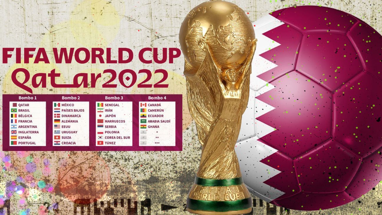 ¡El sorteo del Mundial de Qatar 2022 EN VIVO por ESPN.com!