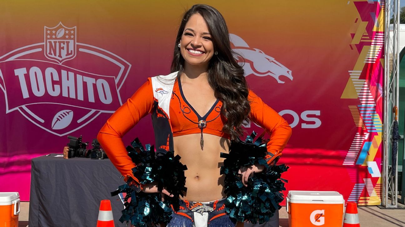 Daniela Zubia, primera mexicana en ser animadora con los Broncos