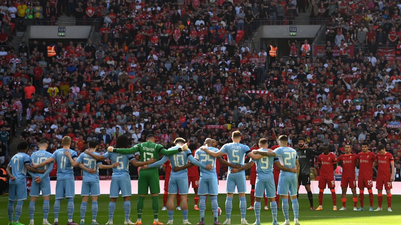 Man City meminta maaf kepada Liverpool saat penggemar mencemooh Hillsborough sebelum semifinal Piala FA
