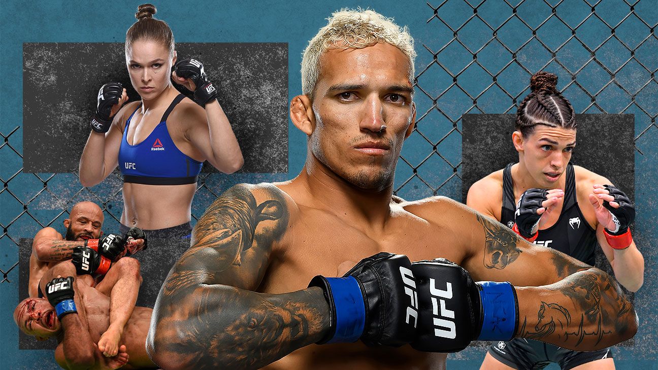From Charles Oliveira to Ronda Rousey, experts pick the UFC’s all-time best submission artists