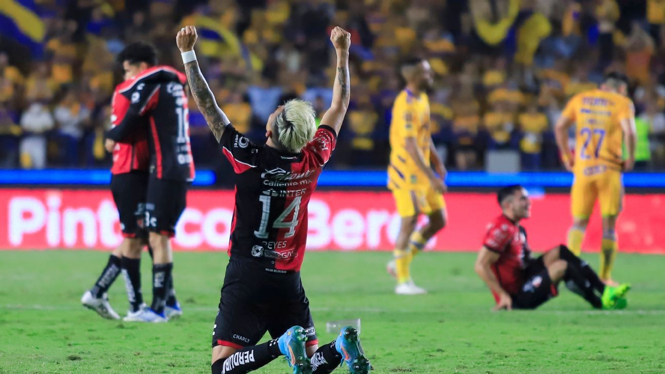 Vòng loại trực tiếp Liga MX – Trận đụng độ cuối cùng khi Atlas vượt qua Hổ trong phim kinh dị gây tranh cãi;  Pachuca đuổi Mỹ