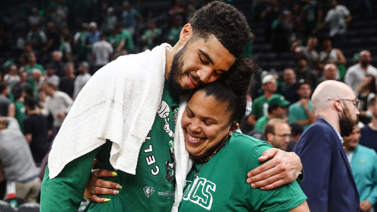 Jayson Tatum: ‘She took me to each and every observe. She got here to each and every recreation’