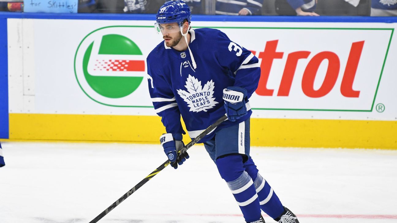 Leafs' Liljegren placed on IR after Marchand hit