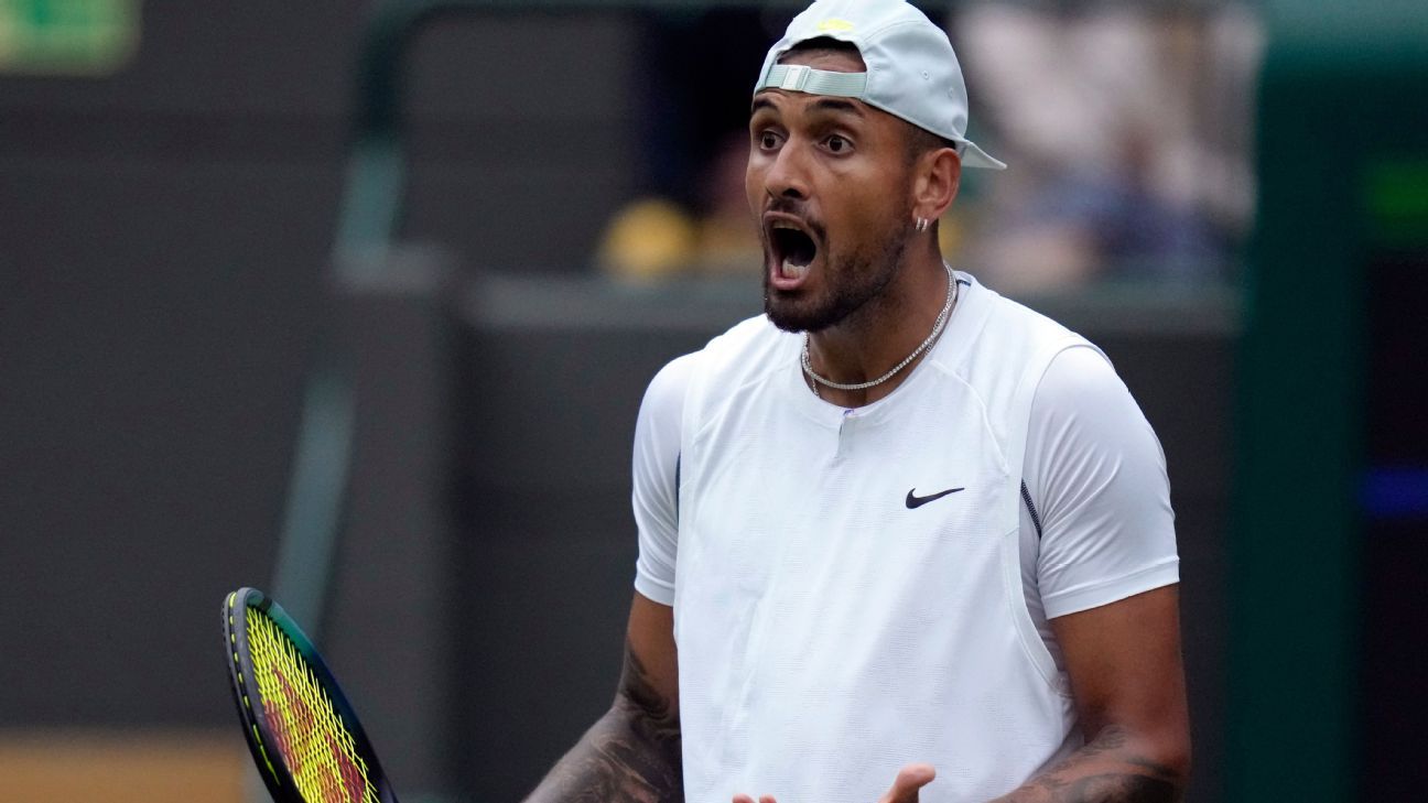 Nick Kyrgios déçu après l’abandon de Rafael Nadal à Wimbledon, inquiet pour la finale