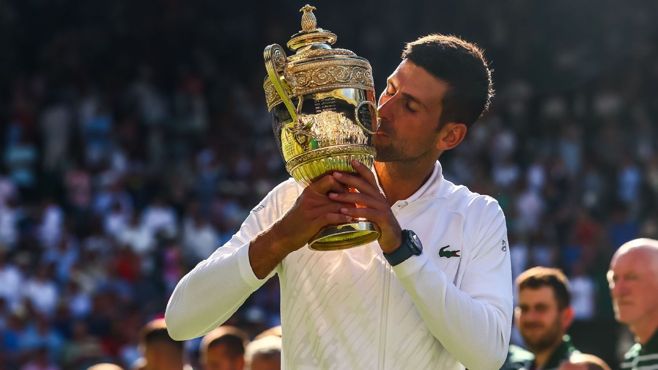 Ranking every single one of Novak Djokovic’s 21 Grand Slam tennis titles