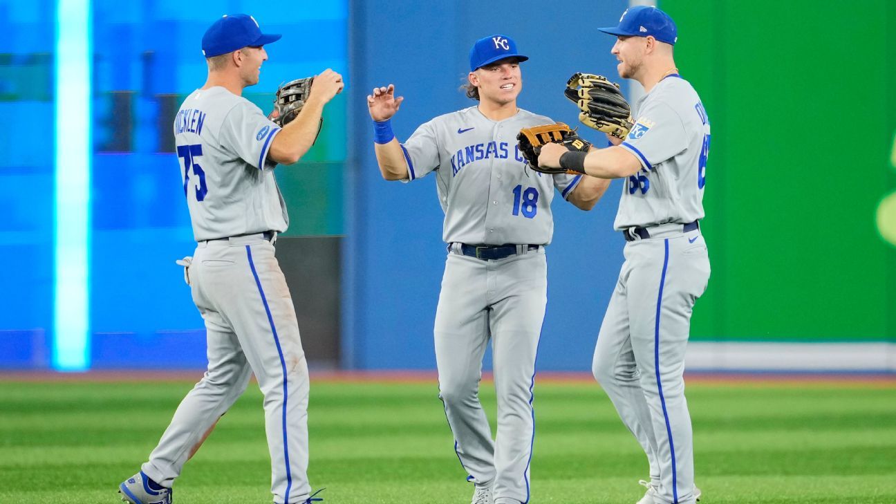 Royals, sans 10 unvaxxed players, win in Toronto