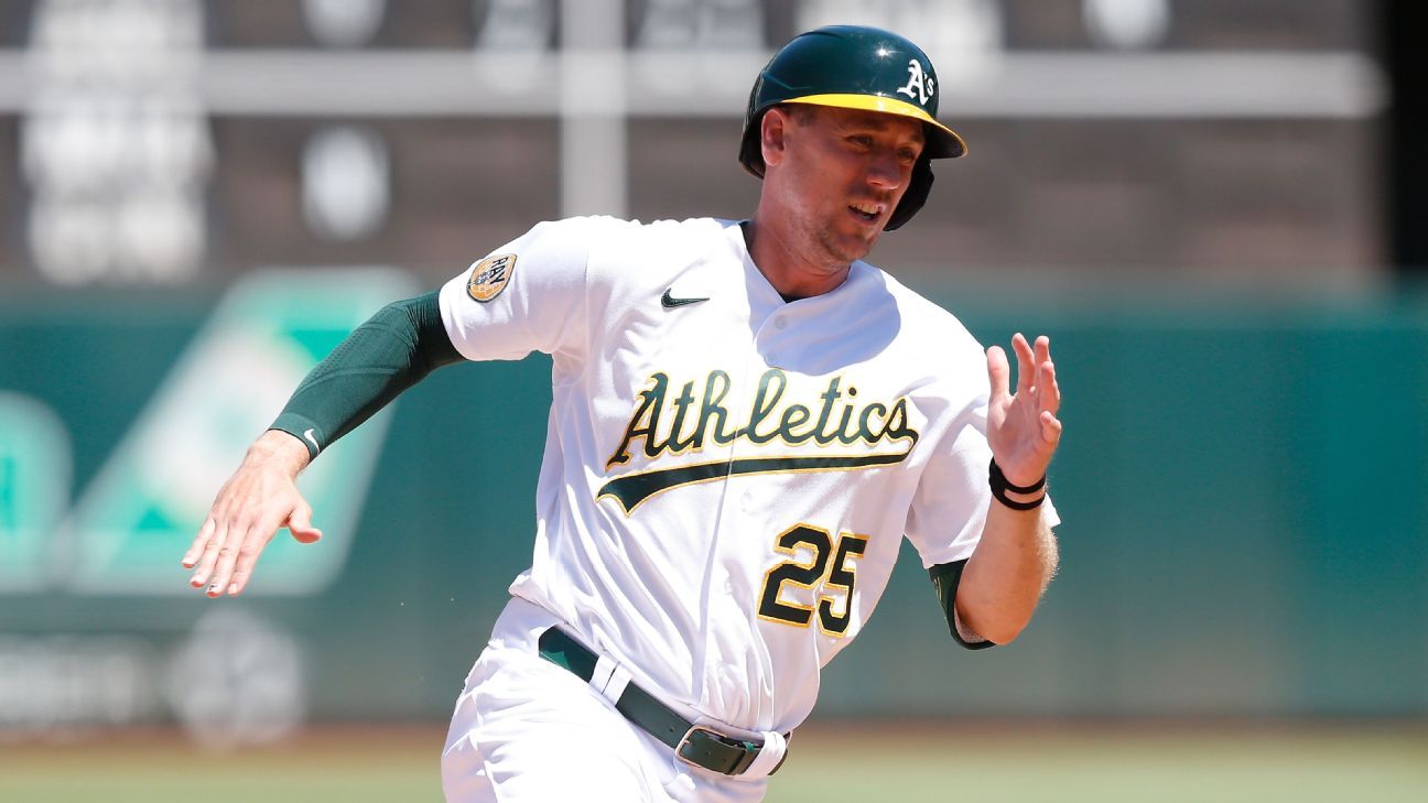<div>A's release Piscotty, clear way for top prospect</div>