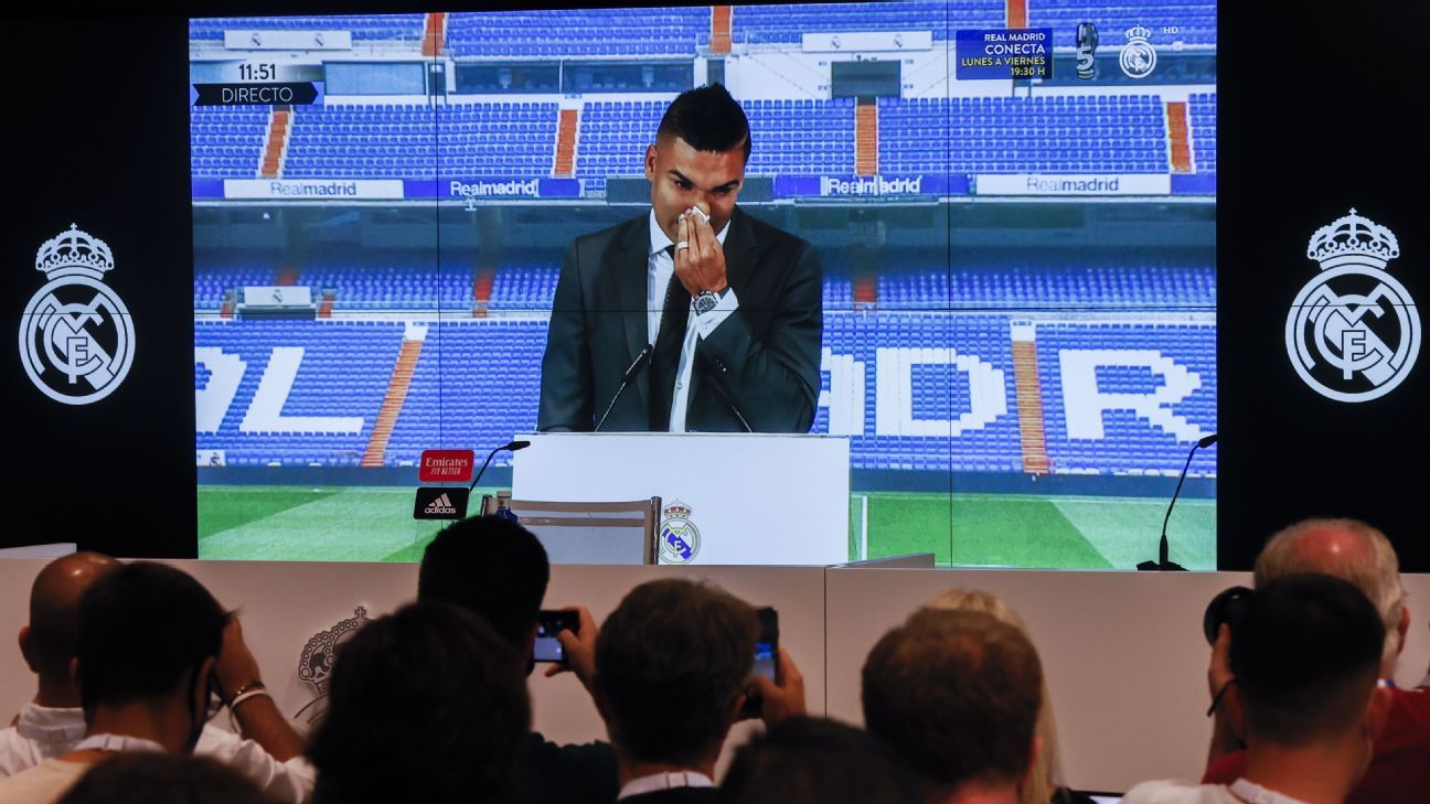 Casemiro dit au revoir au Real Madrid entre les larmes : “Un jour je reviendrai”