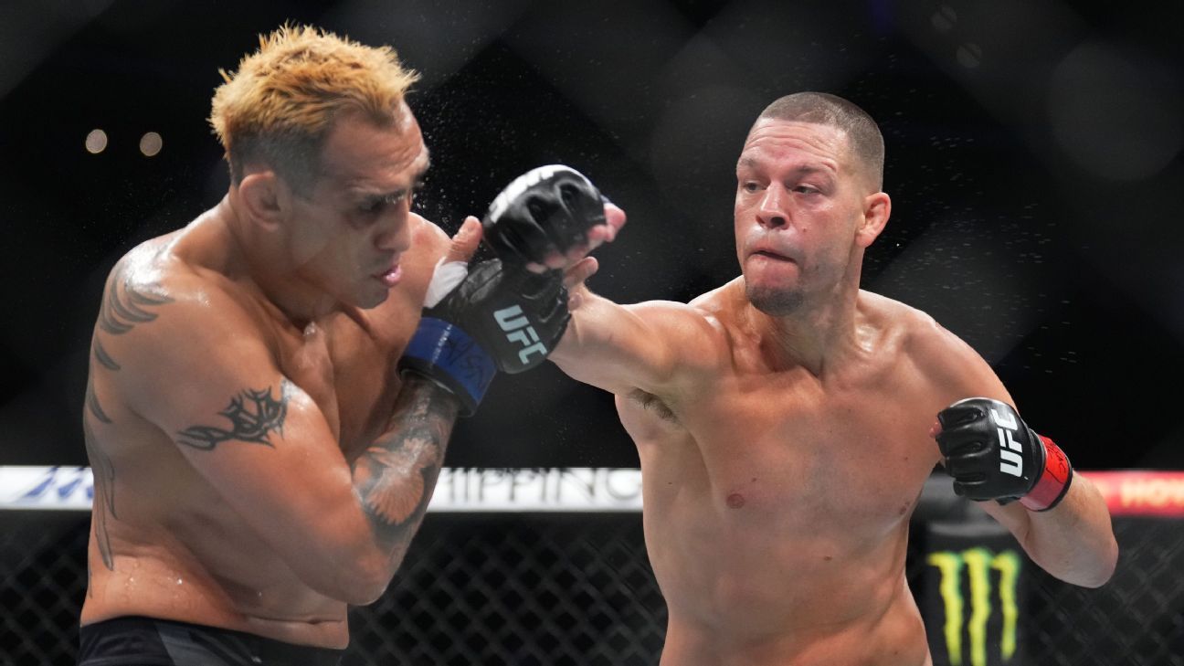 El mundo del deporte reacciona a la victoria de Nate Diaz, y comenta, en UFC 279