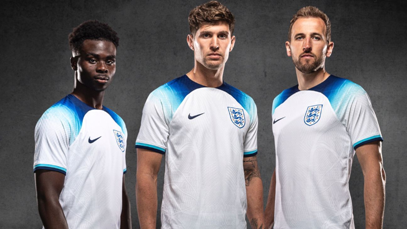 England’s Nike World Cup kits released: Retro feel and a nod to 1992