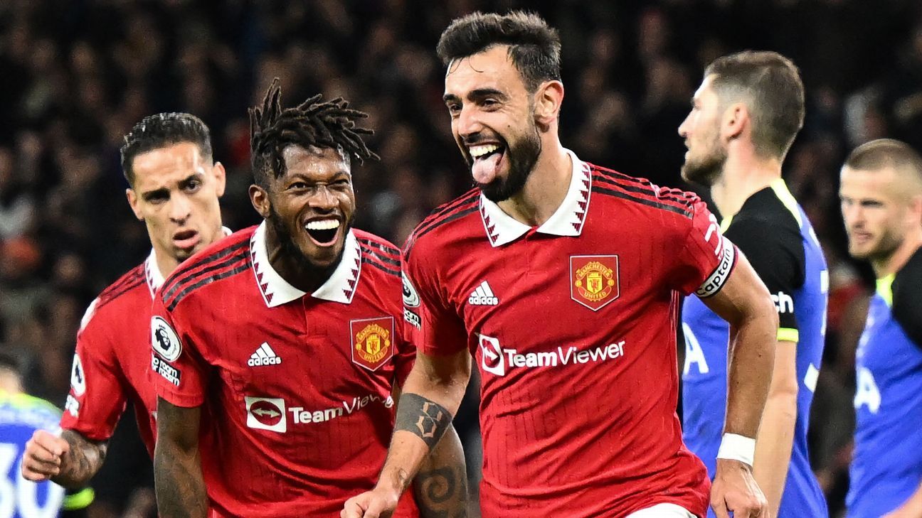 Photo of Fred and Bruno Fernandes inspire Man United to beat Spurs