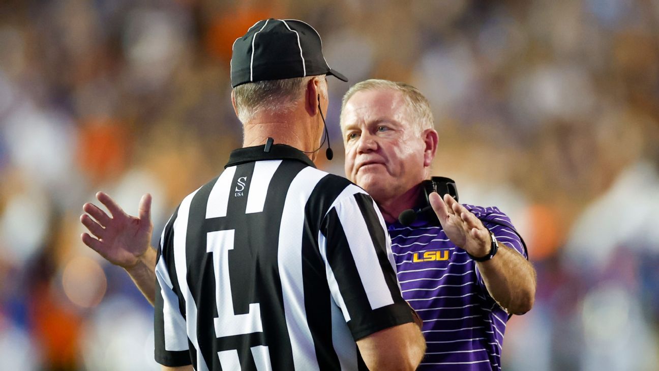 LSU's Kelly: Instant replay is 'ruining the game'