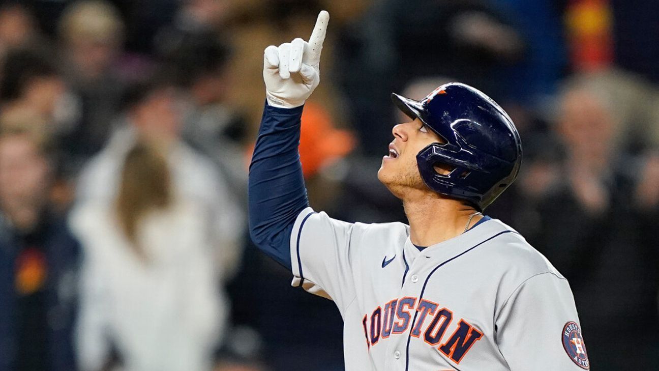 Astros' 2022 World Series MVP Jeremy Pena makes it clear where his focus is: St Astros' 2022 World Series MVP Jeremy Pena makes it clear where his focus is: St