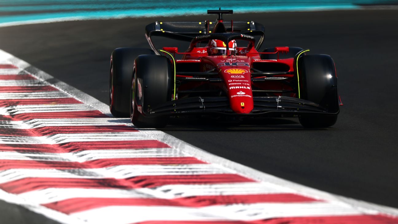Les pilotes Ferrari terminent un-deux-trois au dernier test F1 de 2022