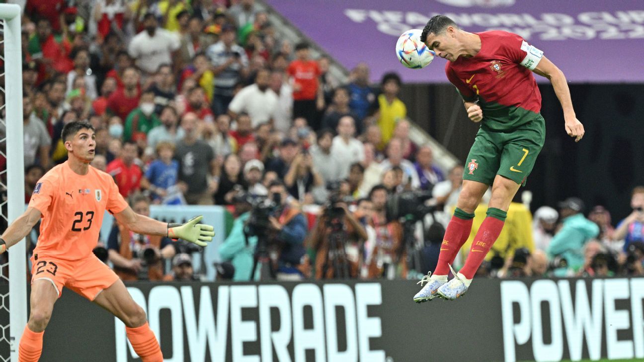 Usando tecnologia de bola, FIFA confirmou que Cristiano Ronaldo não marcou o primeiro gol de Portugal