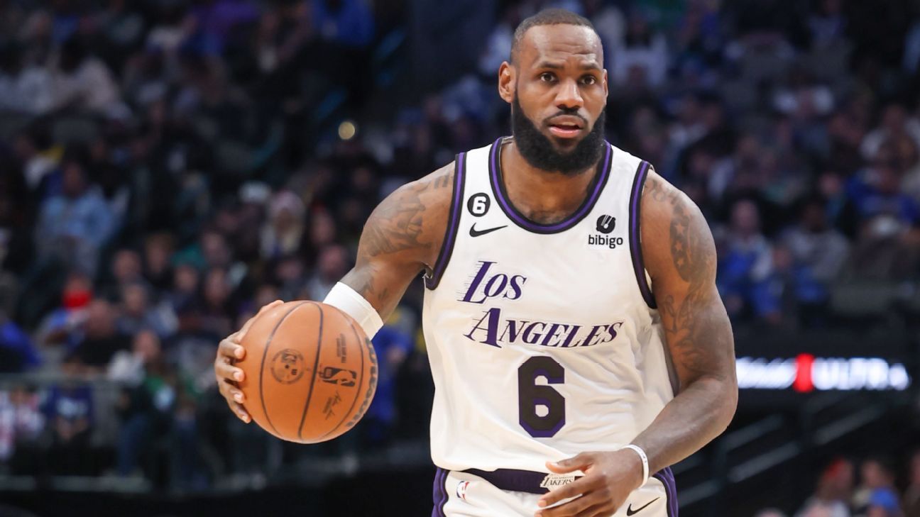 LeBron to play at Pacers as scoring hunt resumes