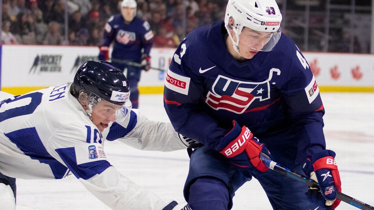 Hughes, U.S. secure Group B title at world juniors