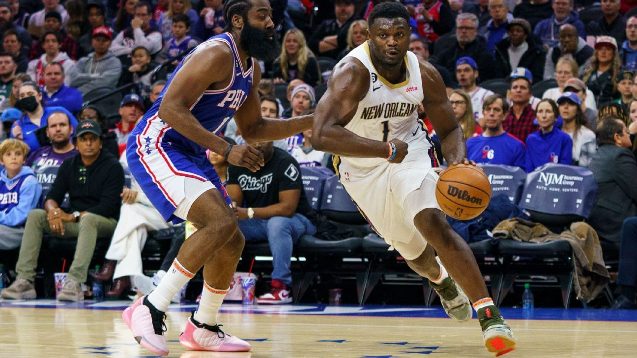 <div>Zion exits Pels' loss early with hamstring strain</div>