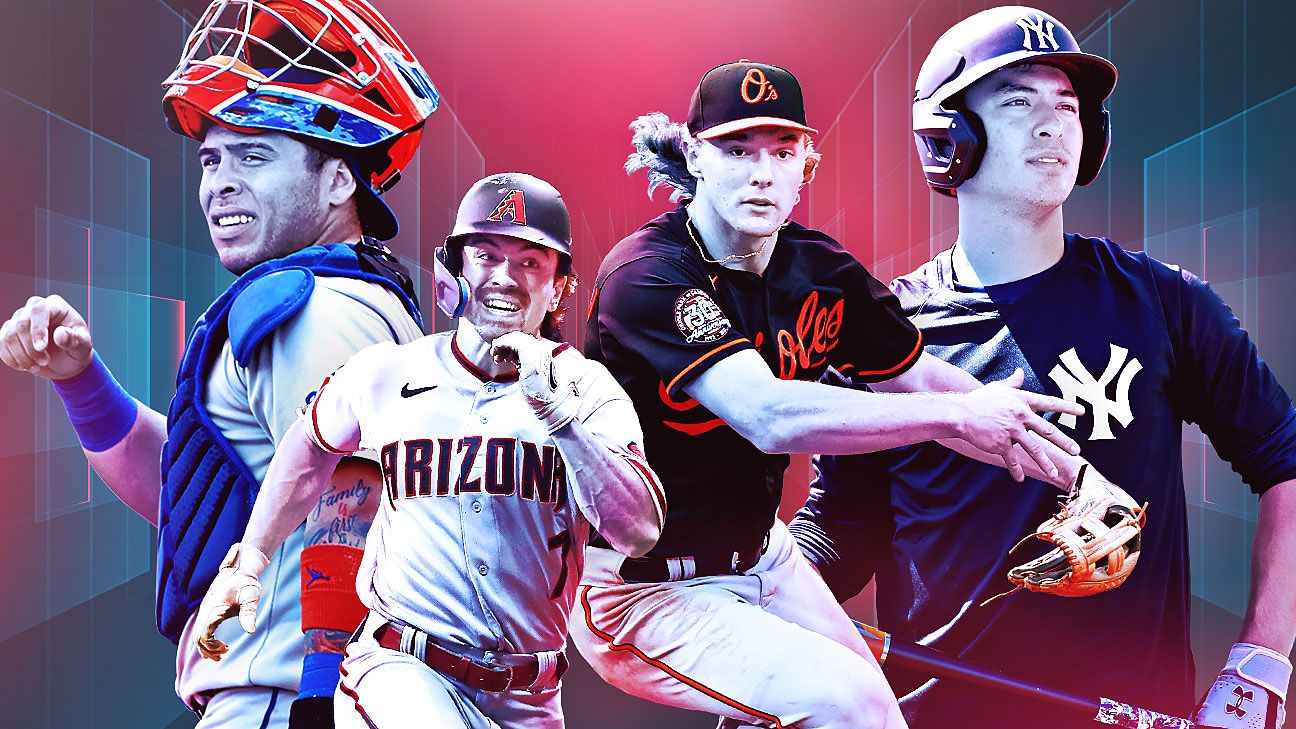 Kiley McDaniel's top 100 MLB prospects for 2023: Which future star is No. 1?