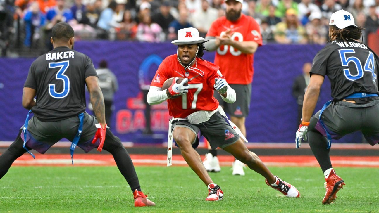 Flag football a hit with players at revamped Pro Bowl