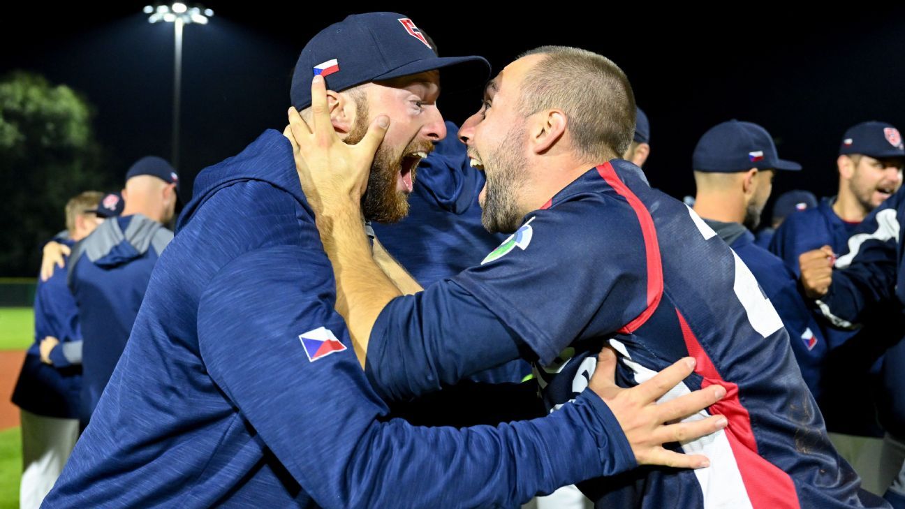 The Czech World Baseball Classic players (mostly) have day jobs