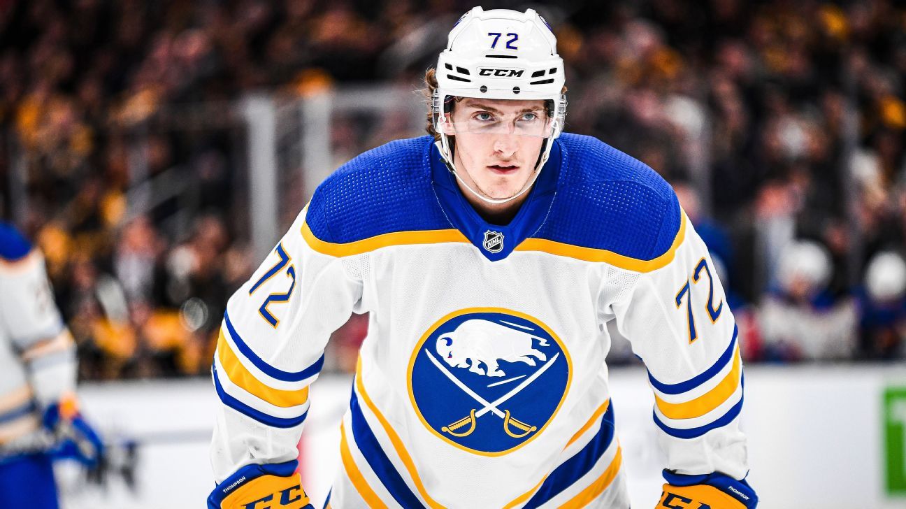 Sabres' Thompson out 'less' than two months