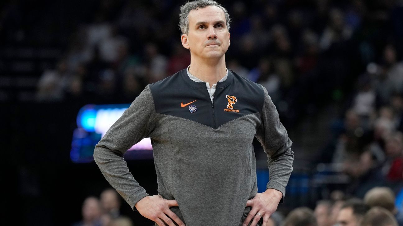 NCAA tournament — Mitch Henderson is Princeton — A coach, a university and the one million connections to march madness
