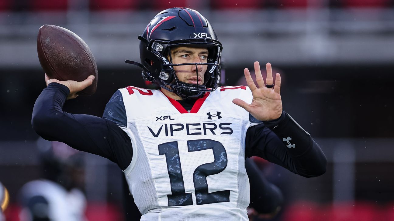 Previewing XFL Week 7: Is QB Luis Perez the answer for the Renegades? - nbc sports - Sports - Public News Time