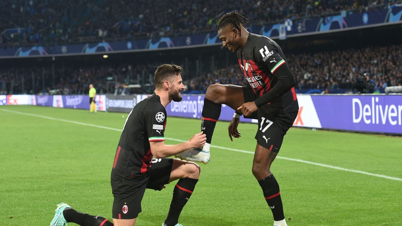 AC Milan outplayed Napoli in Champions League quarterfinal