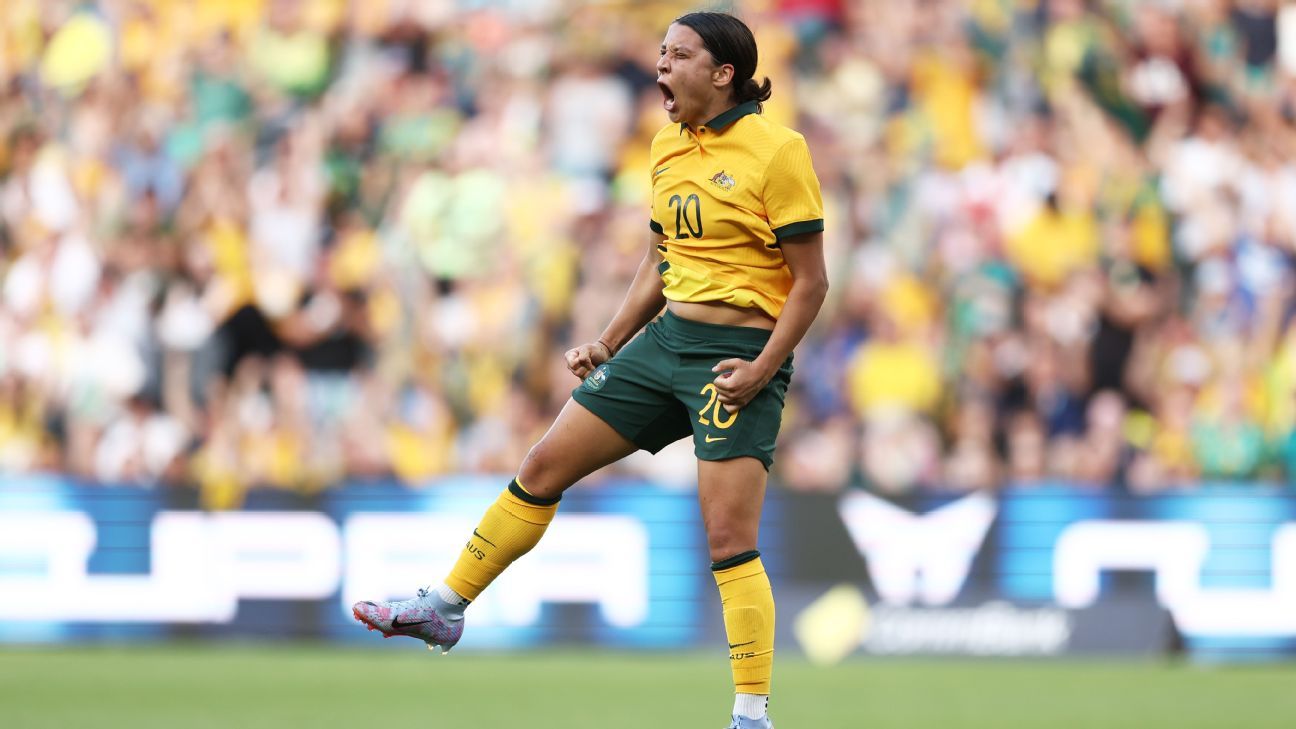 The pressure of being Sam Kerr, Australia’s captain at the Women’s World Cup