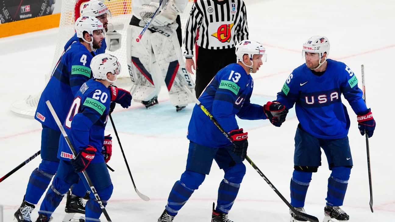 USA, Canada both win again at hockey worlds