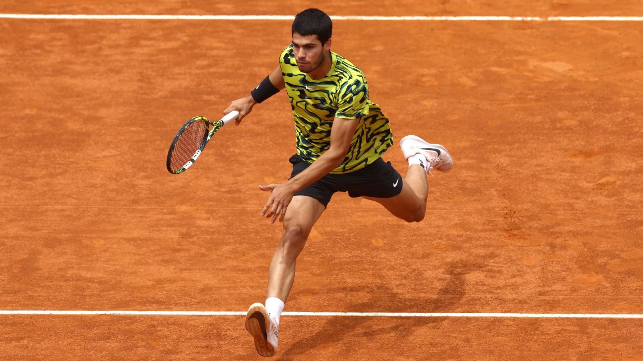 La séquence de 12 victoires consécutives de Carlos Alcaraz prend fin à l’Open d’Italie