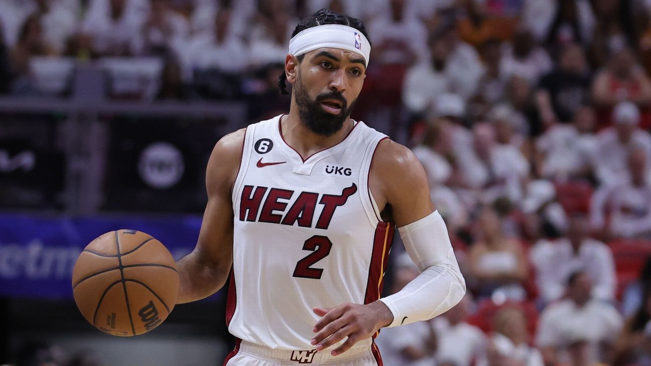 Heat’s Gabe Vincent ruled out of Game 5 with ankle sprain