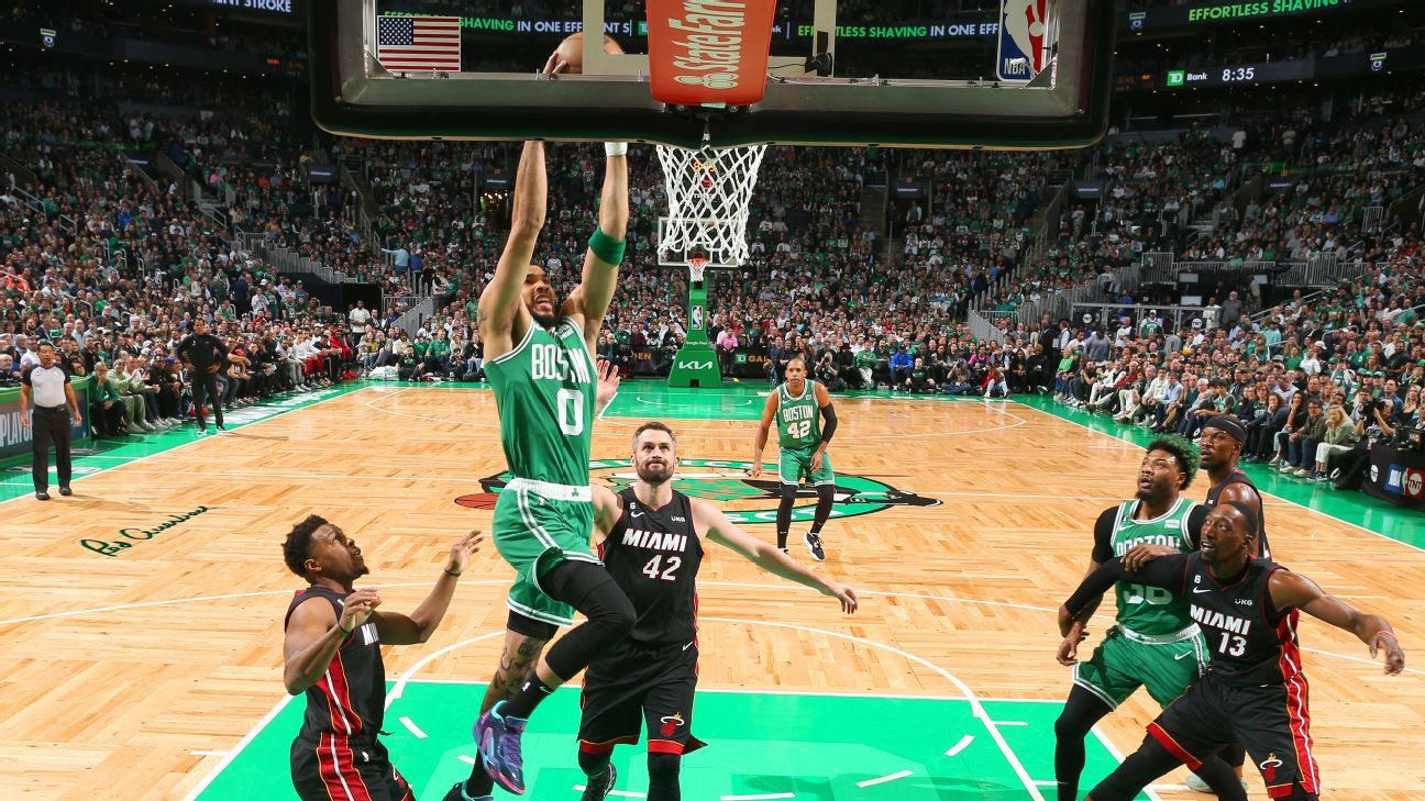 Celtics continua vivo novamente com jogo crucial 6 em Miami