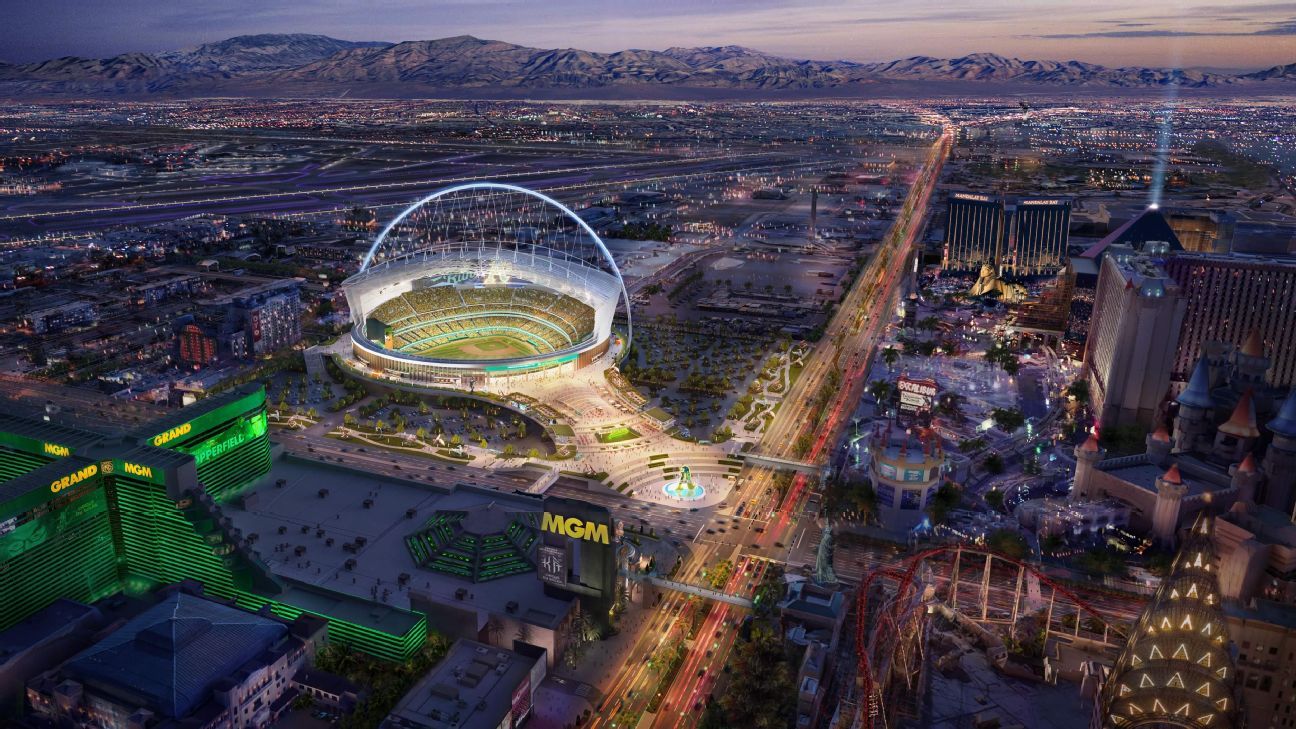 Nevada passes 0M bill to fund A's stadium
