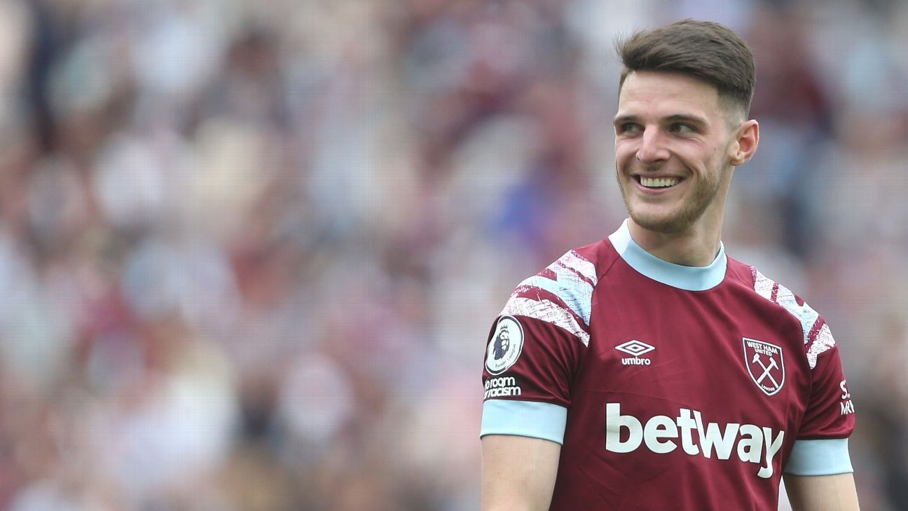 Transfer Talk: West Ham’s Declan Rice wants Arsenal move this summer