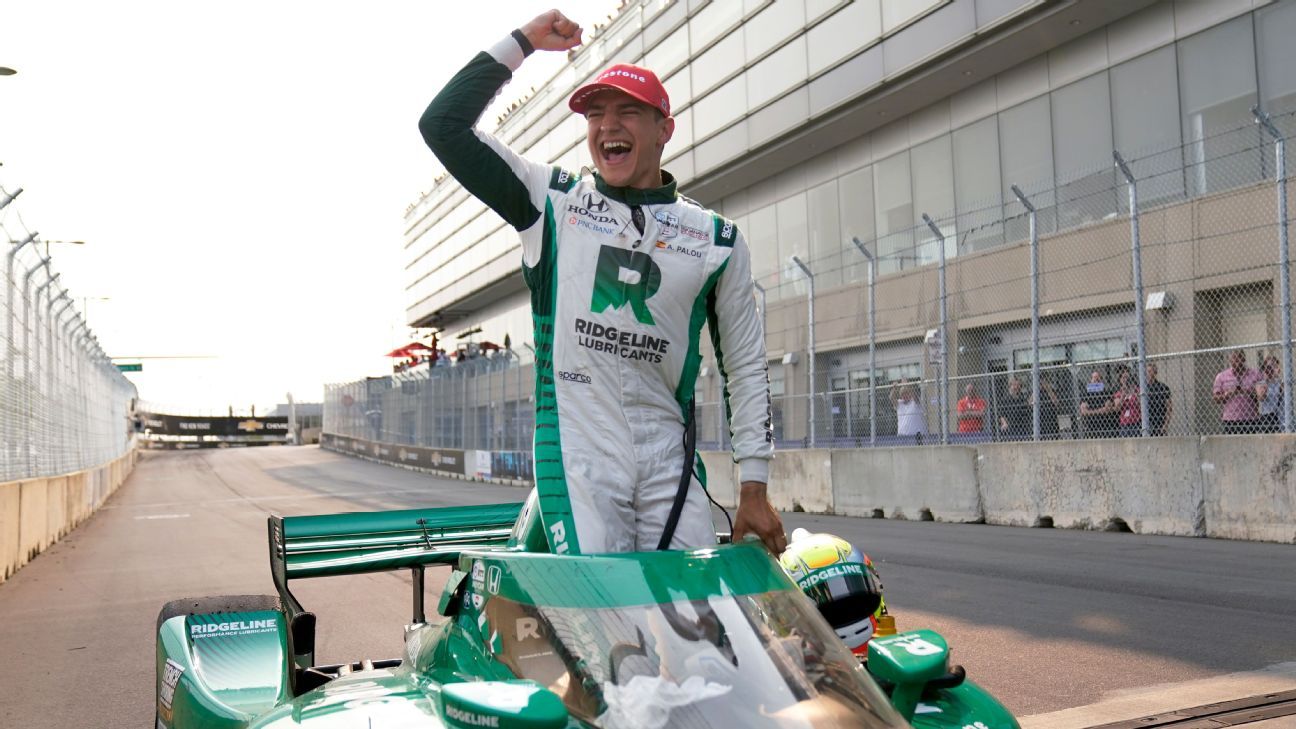 Palou wins Detroit Grand Prix for 2nd IndyCar victory in month