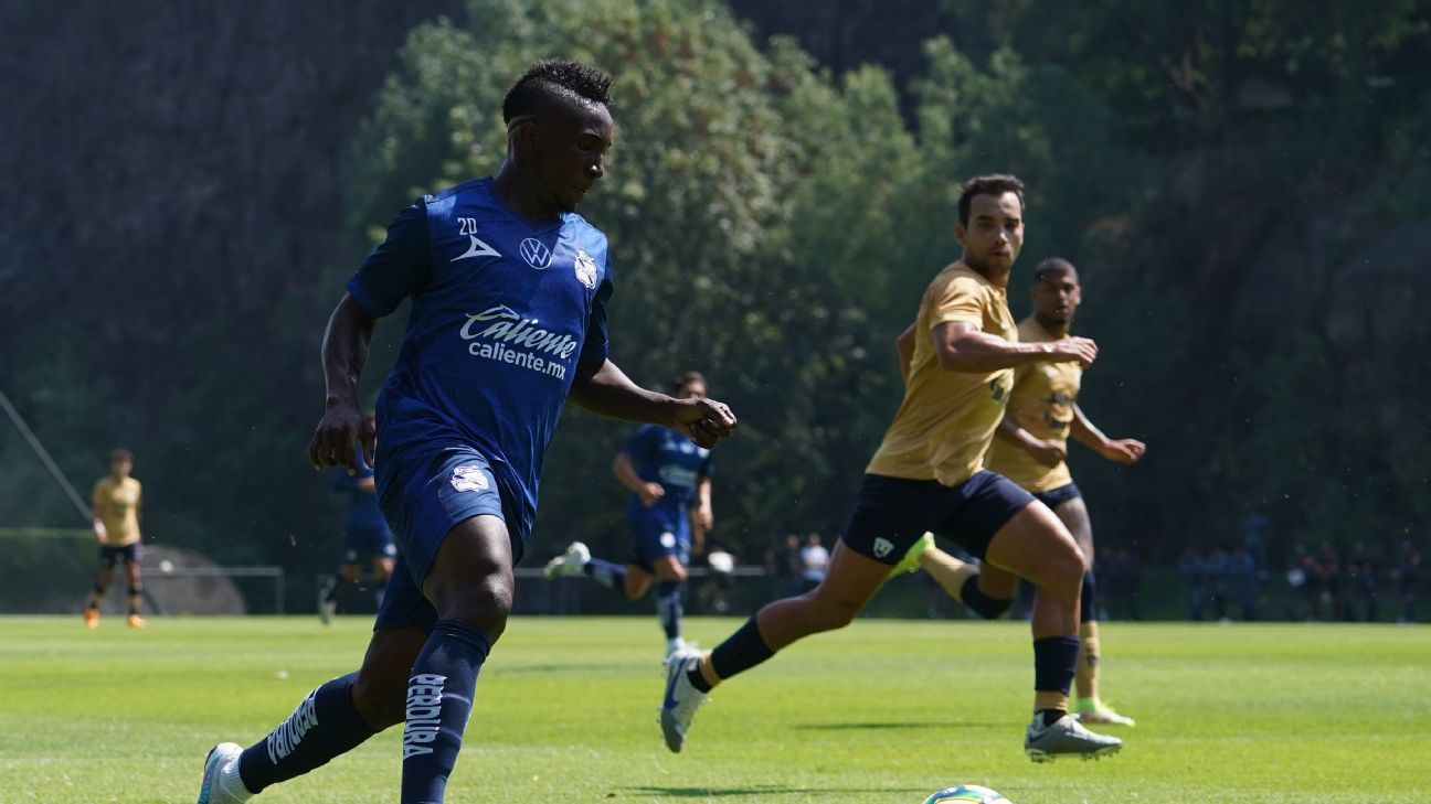 The Pumas lost their first friendly against Puebla