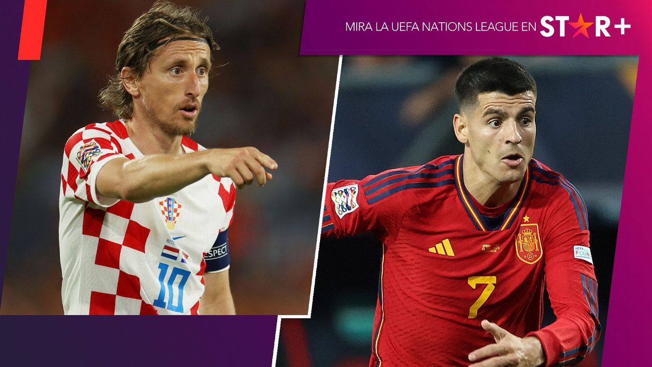 Spain and Croatia face off in the UEFA Nations League final