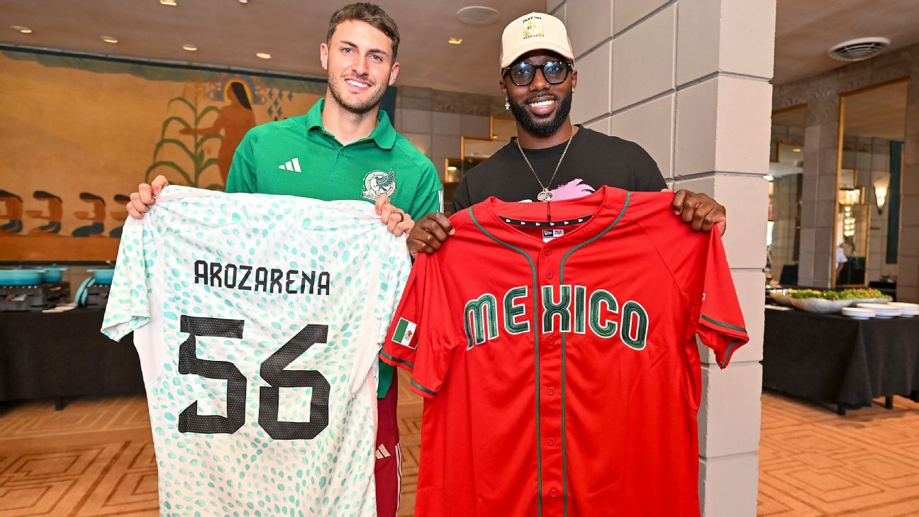 Randy Arrozarena visited before the fight against the Mexican national team.  Haiti