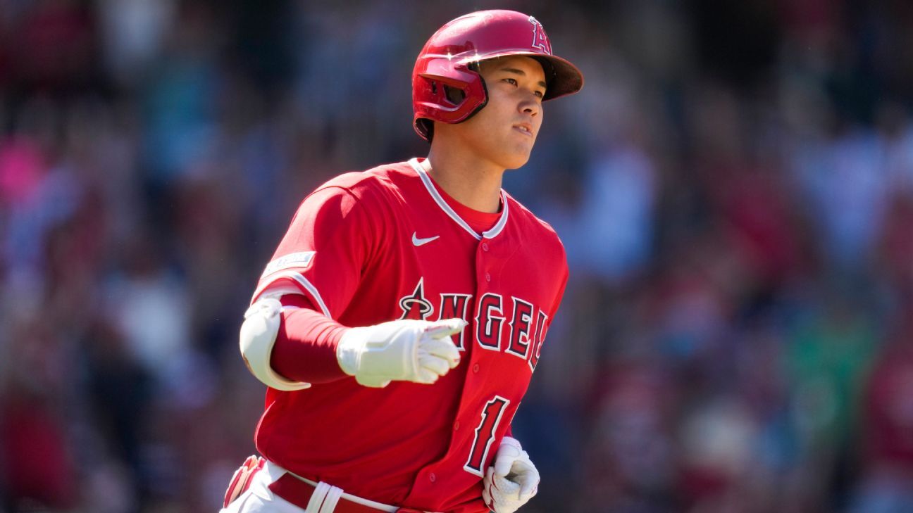 Ohtani hits 14th homer in June in Angels' loss