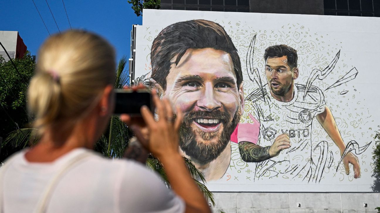 Inter Miami fans are getting ready to go crazy with the arrival of Lionel Messi