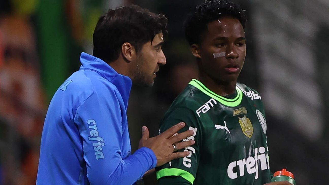 Abel Ferreira no garantiza que Endrik esté entre los titulares del Palmeiras