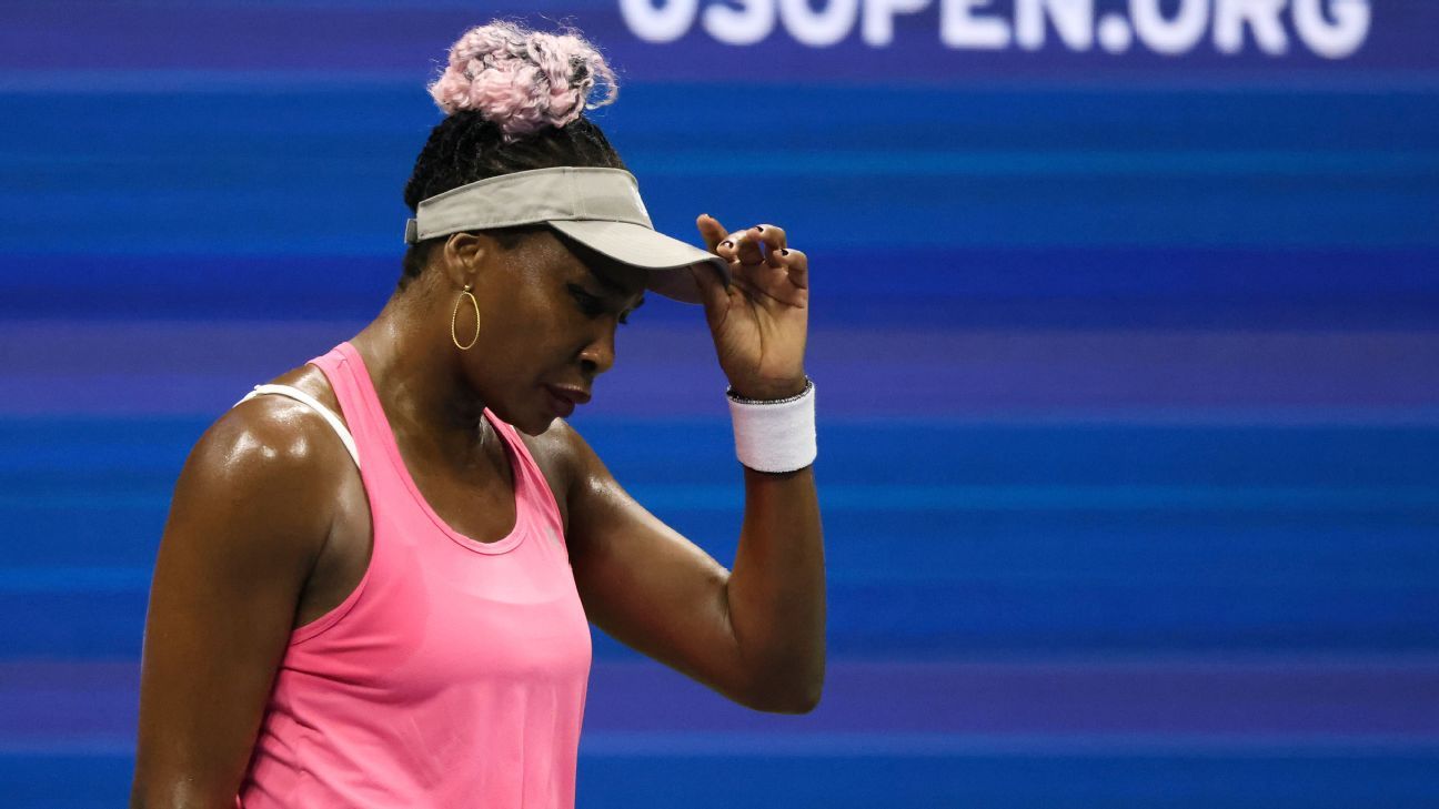 Venus Williams subit sa défaite la plus déséquilibrée à l’US Open