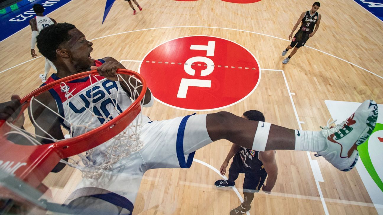 FIBA Pasaules kauss basketbolā 2023 — grafiks, ziņas un ASV komandas saraksts