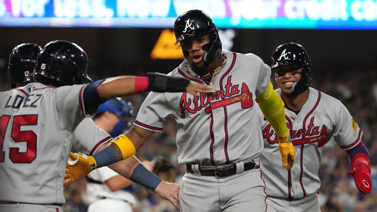 Ronald Acuna hits 30 home runs with a grand slam and makes history