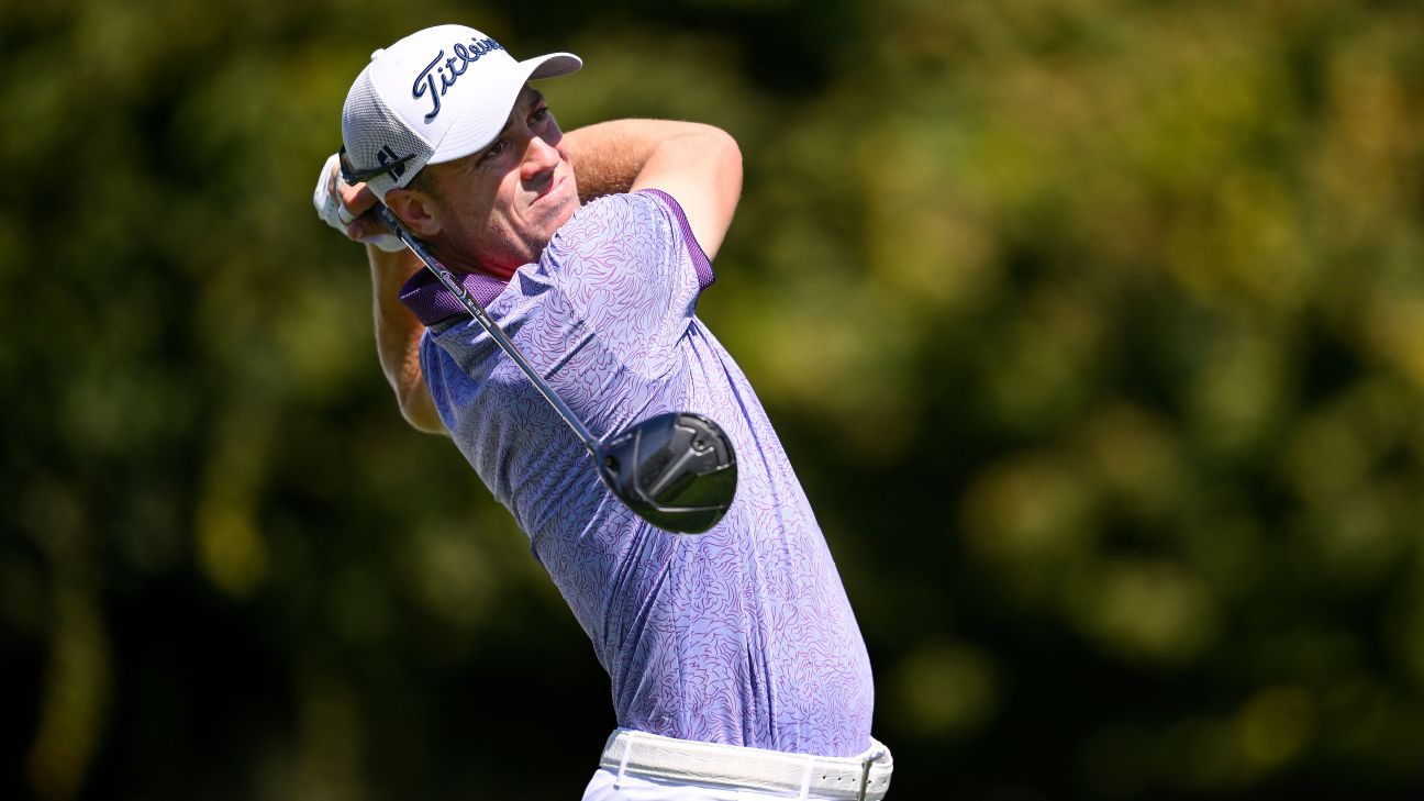 Justin Thomas 6 back at Fortinet; Herbert leads after 10 birdies