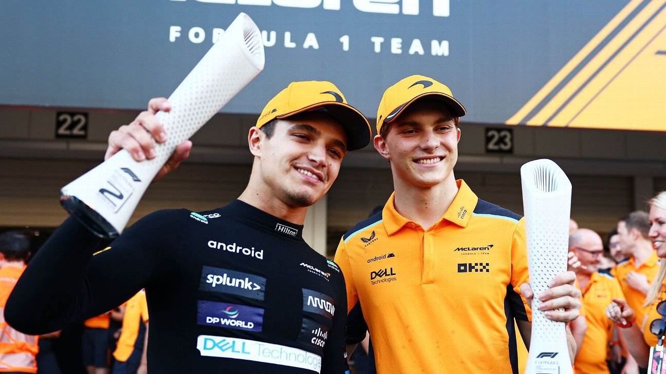 McLaren, podwójne podium w Japonii dzięki Lando Norrisowi i Oscarowi Piastriemu