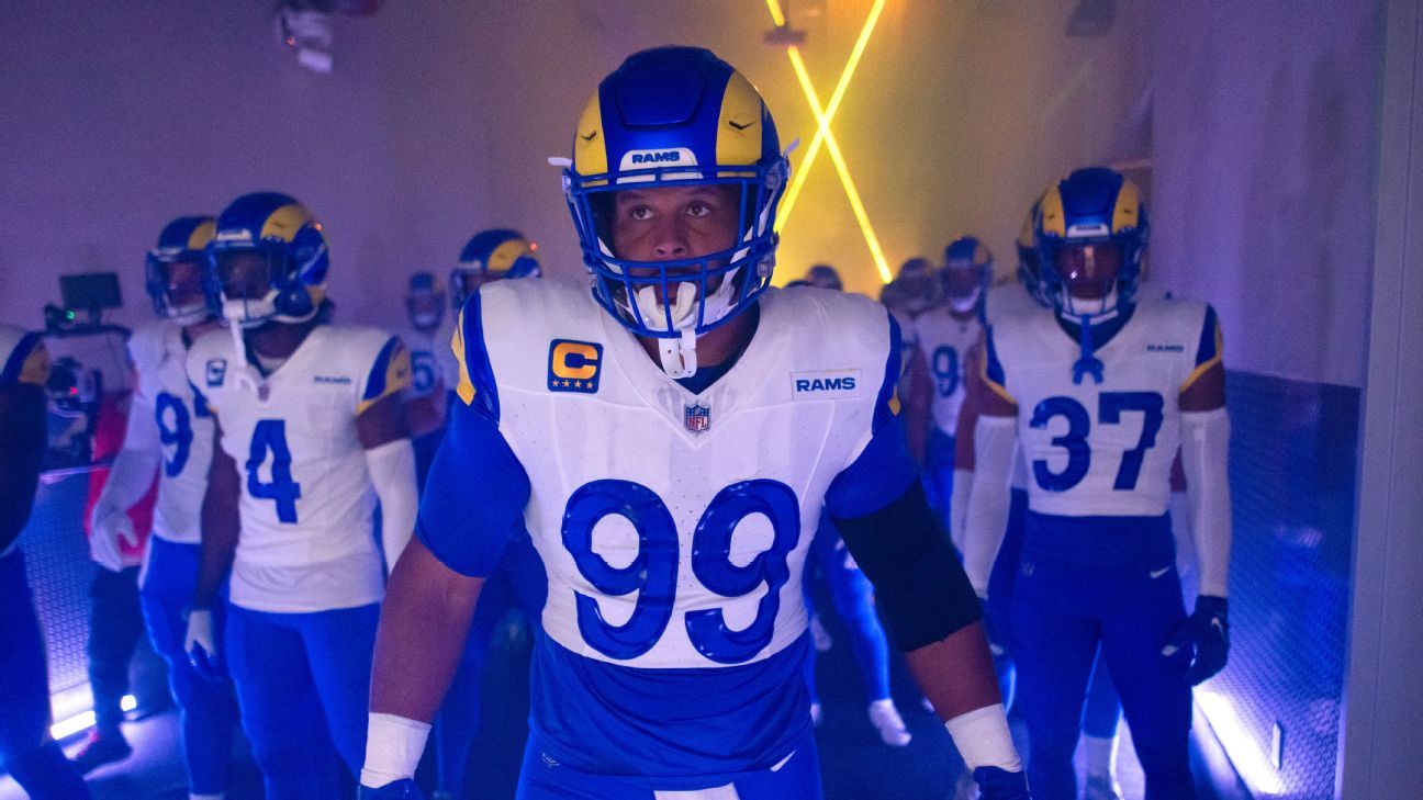 <div>The Aaron Donald standard: From workouts to leadership, the Rams' GOAT isn't slowing down</div>